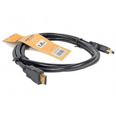 Кабель цифровой TV-COM (HDMI - HDMI, V.1.4), 1.8 м.
